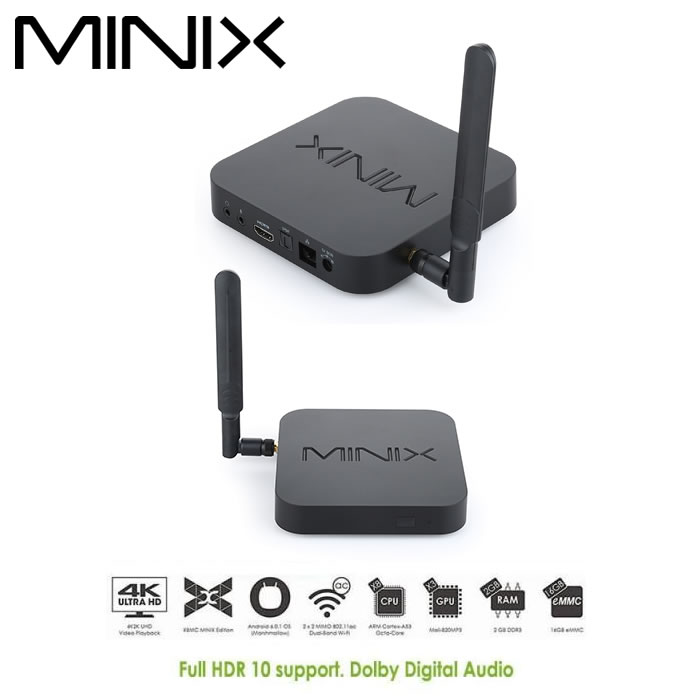 MINIX NEO U9-H, 64-bit Octa-Core Media Hub for Android [2GB