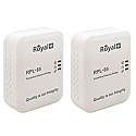 RoyalPlus 85Mbps Wireless Powerline Pair