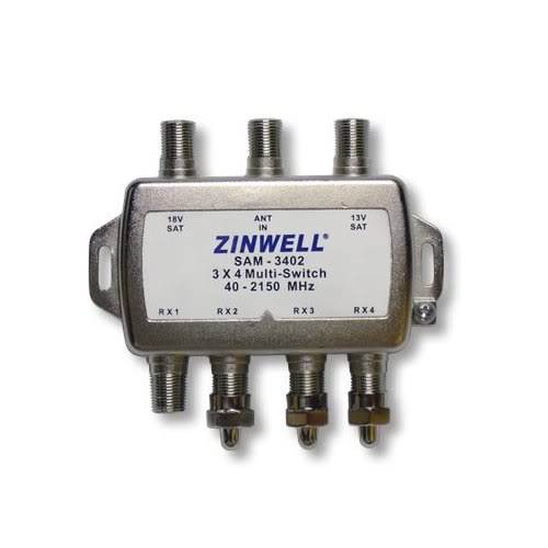 Zinwell 3x4 Multi-Switch